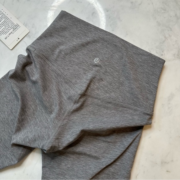 Align HR Pant 25" Heathered Core Medium Grey - Picture 3 of 6